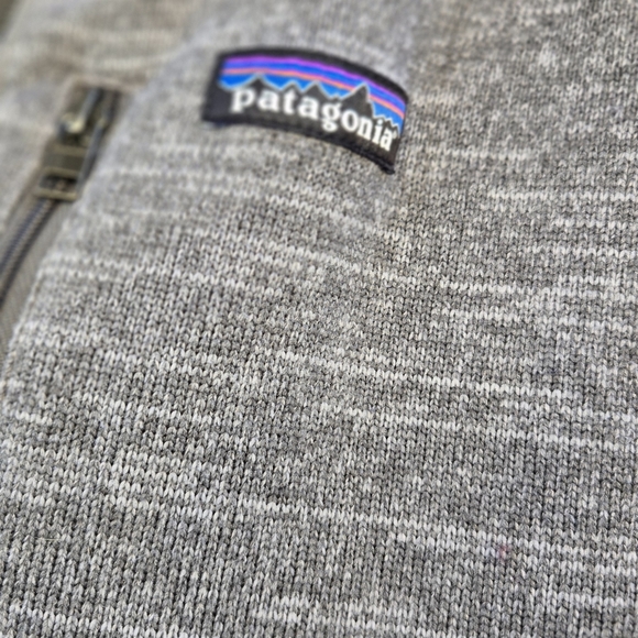 Patagonia Grey Quarter Zip Sweatshirt - Picture 4 of 9